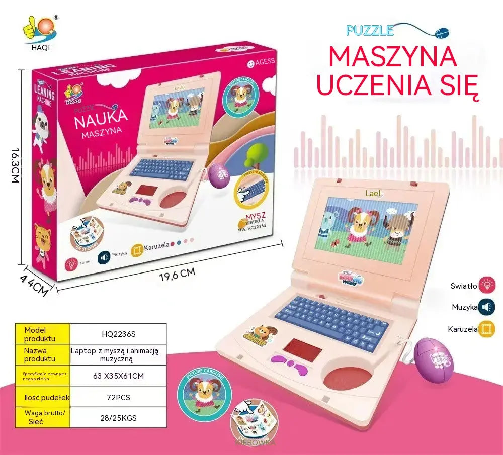 🎁 Komputer edukacyjny dla dzieci | Kreatywny prezent dla maluchów