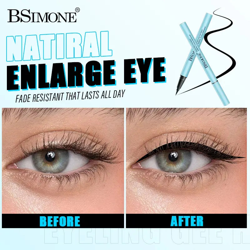 【Kup 1, a 1 otrzymasz gratis】Niezwykle cienki, wodoodporny eyeliner w płynie