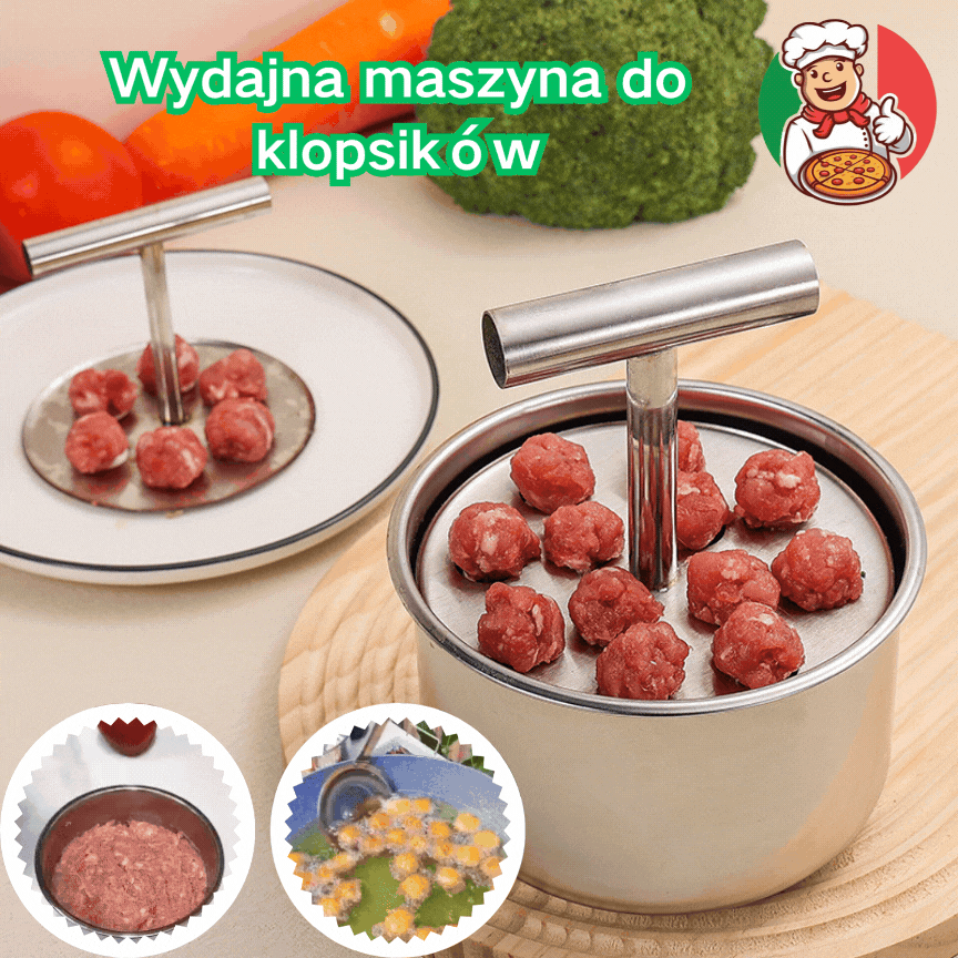 👪Użyj już teraz maszynki do robienia klopsików i ciesz się pysznym obiadem razem z rodziną!