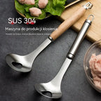[2 piezas] Molde para albóndigas de acero inoxidable 304 – ideal para hacer albóndigas de carne y de pescado, perfecto para cocinar en casa
