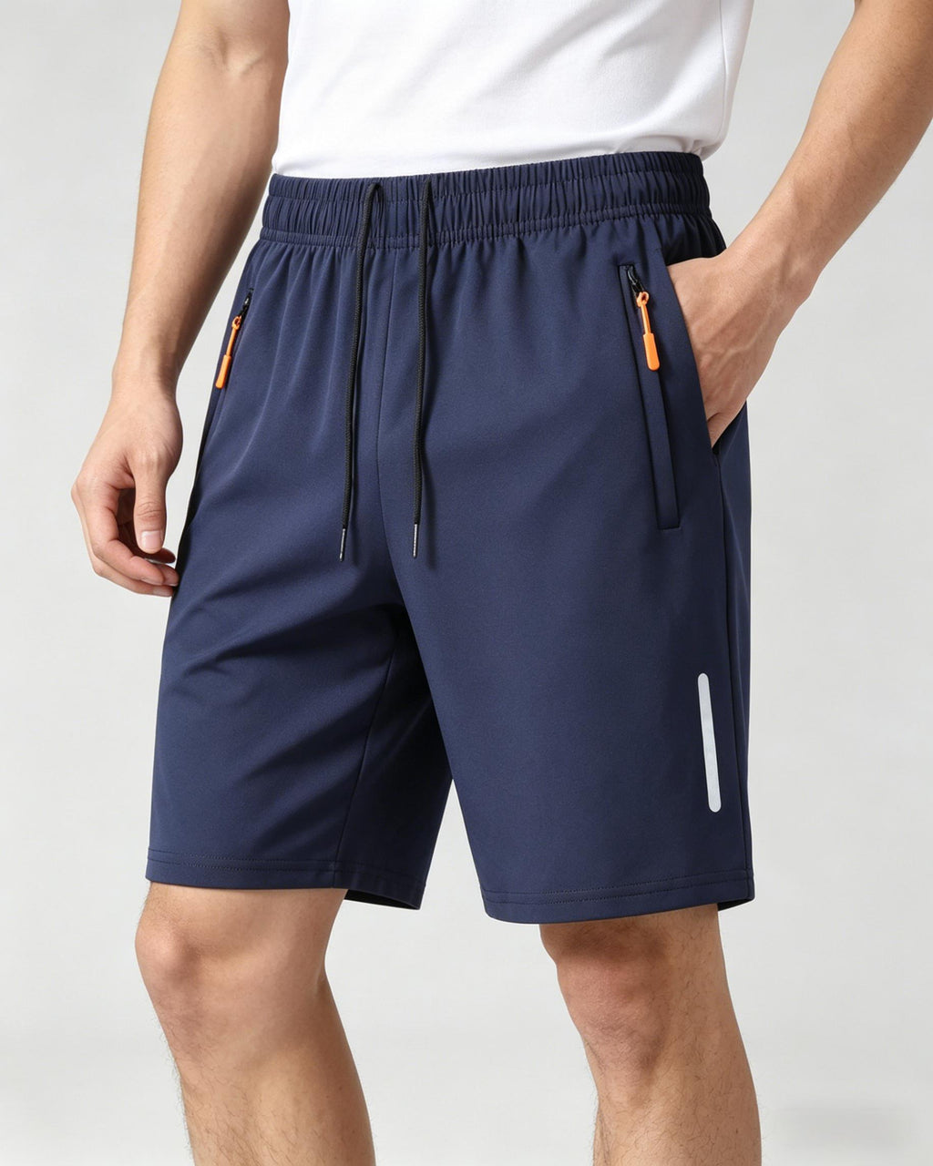 👖Męskie Szorty z Chłodzącego Materiału Lekkie Oddychające Szybkoschnące Elastyczne Na Lato Kup 1 Otrzymaj 1 Gratis