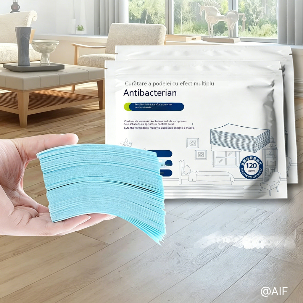 240 de tablete de curățare multifuncționale, antibacteriene și dezodorizante | Potrivite pentru parchet, pardoseli laminate, gresie și pereții rulotelor