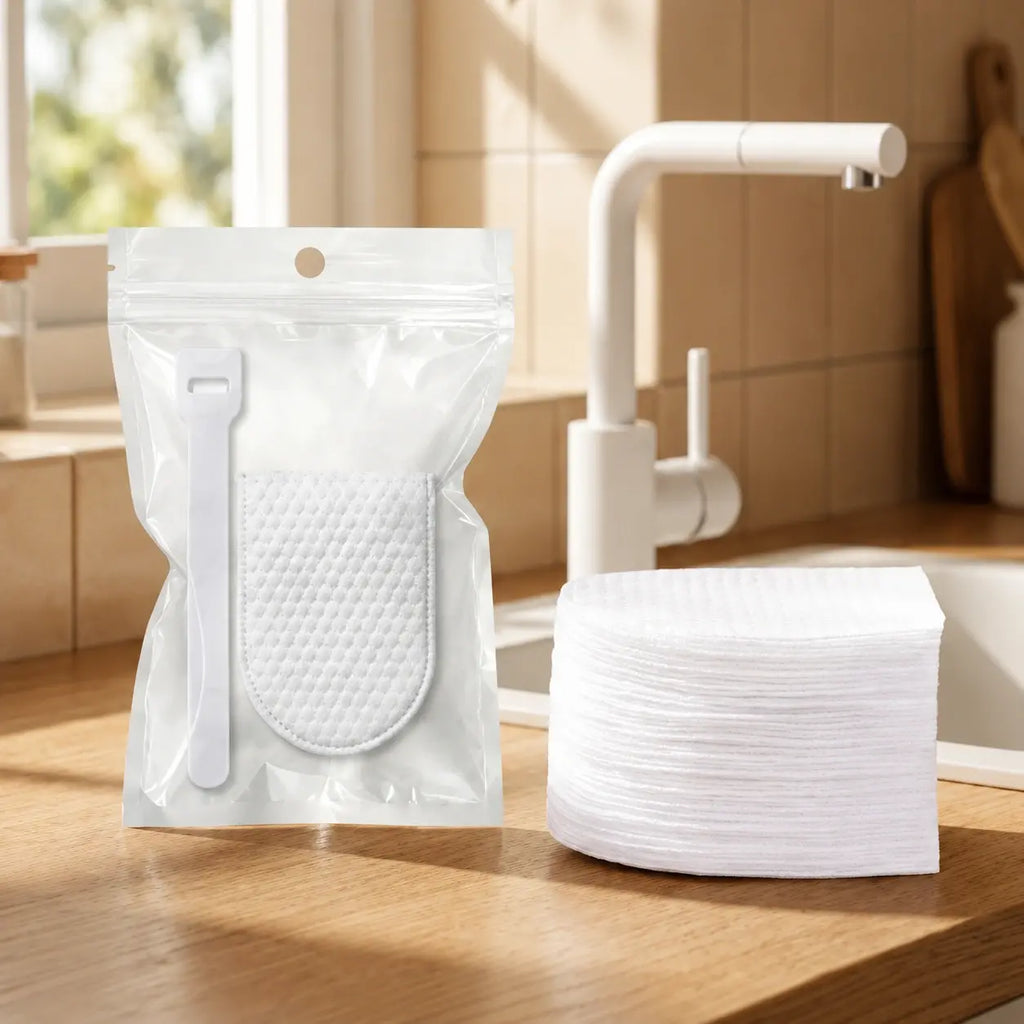 150 filtrów + 30 pasków na rzep✨ Filtr przeciwrozpryskowy do baterii kuchennej | W kilka sekund filtruje osad, rdzę i zanieczyszczenia