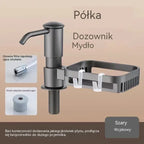 50% zniżki!Zestaw przedłużający rurę dozownika mydła do umywalki łazienkowej