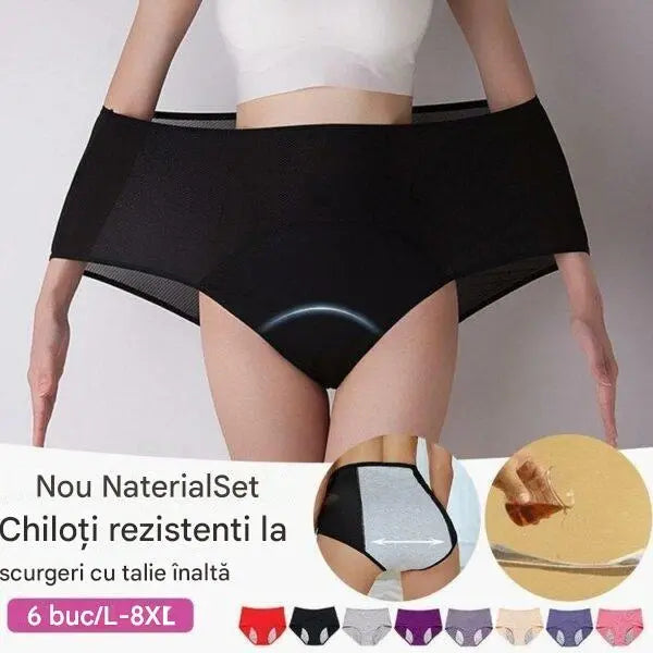 Płatność przy odbiorze🔥🩲2026 Nowa ulepszona bielizna z wysokim stanem i szczelnym stanem【L-8XL】