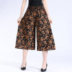 🔥Gorąca sprzedaż-49% OFF 🔥【M-5XL】2026 Nowe spodnie z szerokimi nogawkami i nadrukiem z wysokim stanem