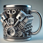 ✨☕Creative Engine V6V8 Kubek do kawy ze stali nierdzewnej🎁