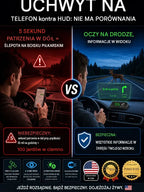 【Szwajcarska wojskowa nawigacja GPS „Unikanie kar”】Nowy prędkościomierz i obrotomierz GPS z wyświetlaczem HUD