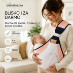 👶 Lekkie, ergonomiczne nosidełko dla dziecka | Idealne na spacery i podróże