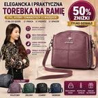 👜 Nowa torba na ramię z prawdziwej skóry, retro, ręcznie robiona, nowoczesna i uniwersalna.
