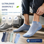 10 par za 99zł🧦Męskie oddychające skarpetki antybakteryjne i odporne na zapachy