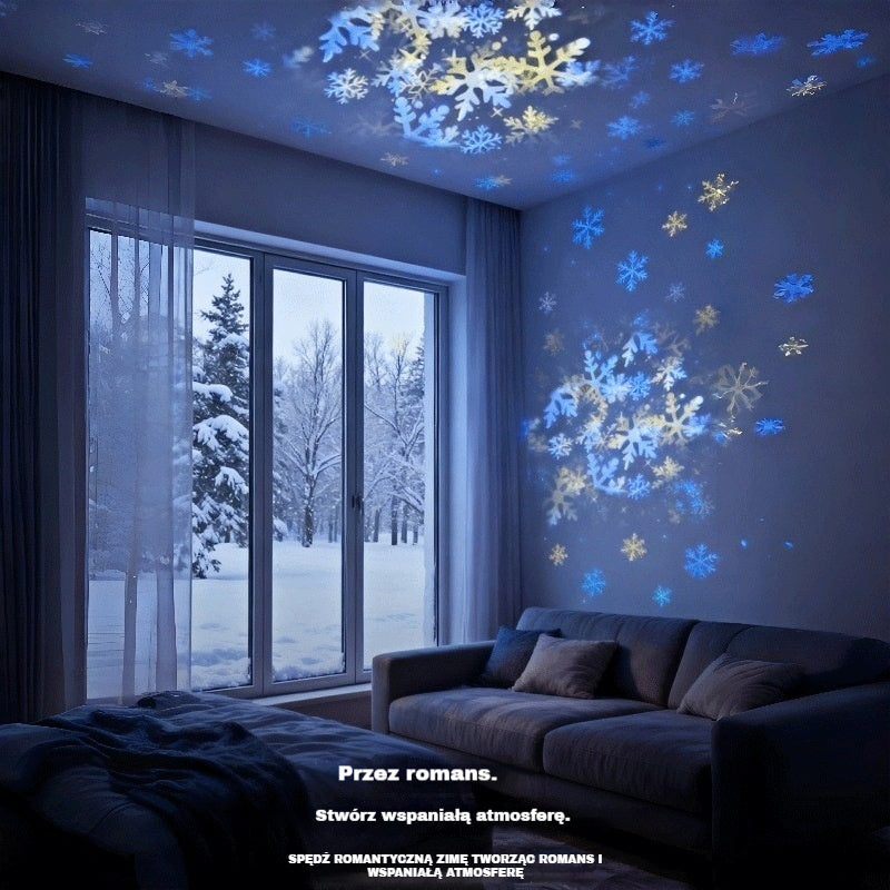 💖🌙【Tylko za pół ceny】2026 dynamiczna obrotowa lampa projekcyjna LED