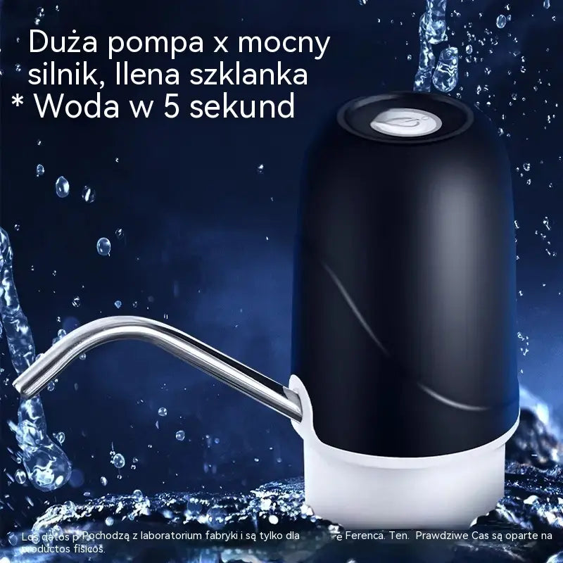 💧 Elektryczny dozownik wody USB – Łatwe nalewanie wody jednym przyciskiem