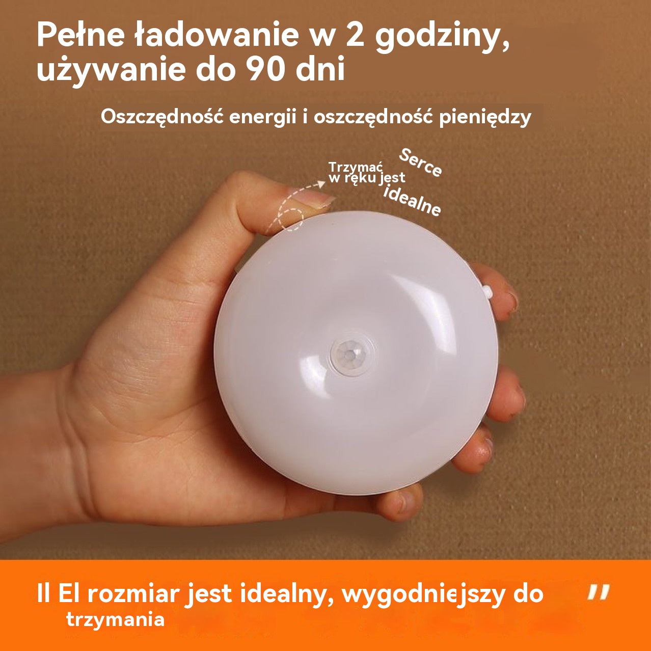 【Kup 2, otrzymaj 2】Inteligentne światło LED wykrywające ruchy ciała człowieka